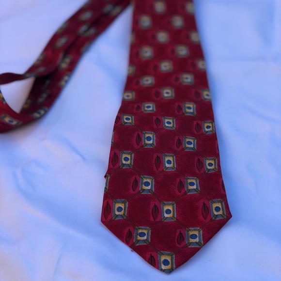 100% Silk Robert Talbott Tie, USA Made, 53” Long - Picture 1 of 10